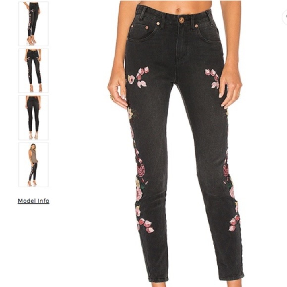 One Teaspoon Bird of Paradise Scallywags Jeans 24
